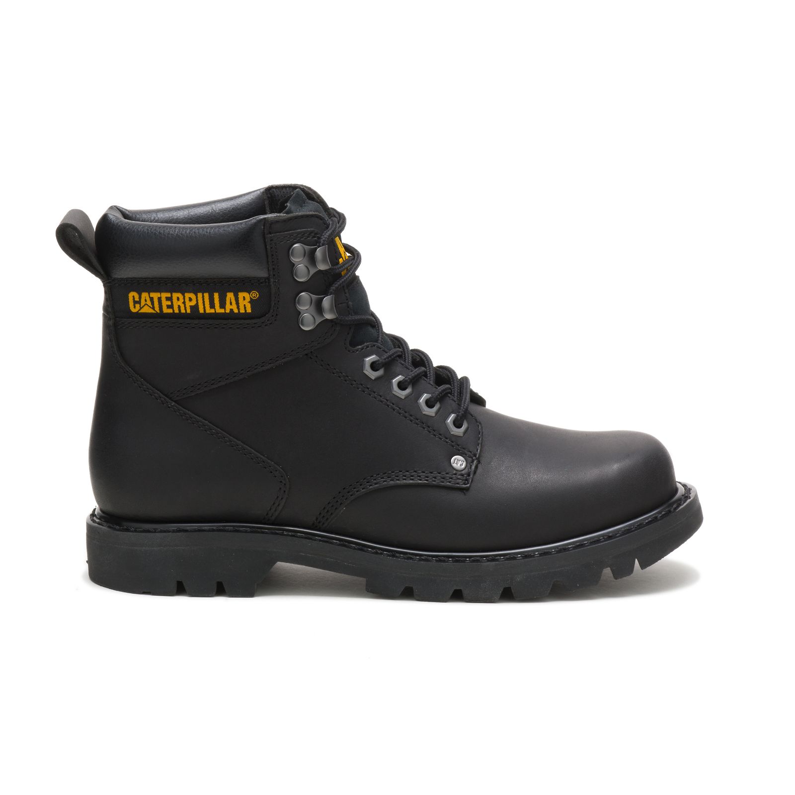 Caterpillar Men's Second Shift Work Boots Black CAT-85764